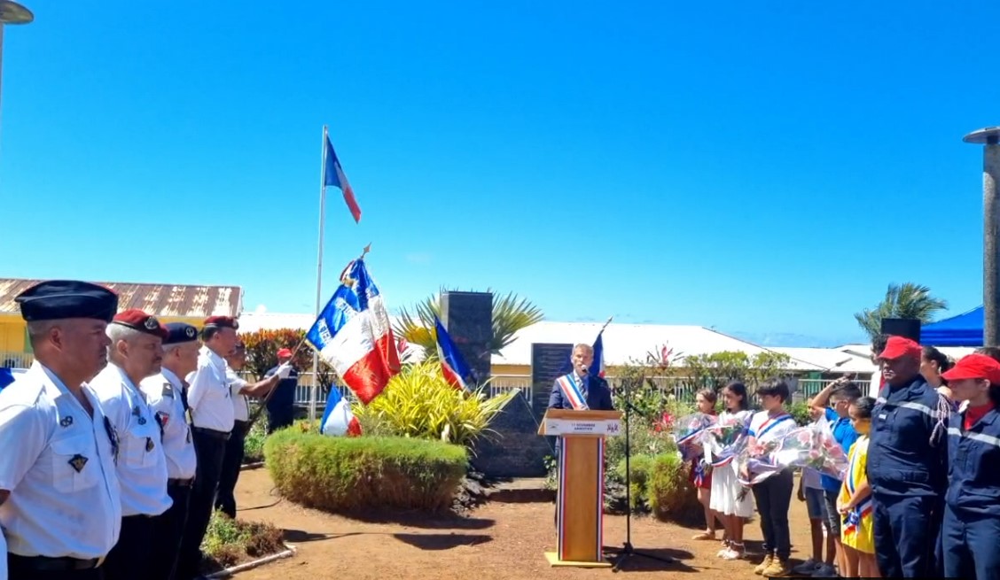 Cérémonie du 11 novembre 2022 Armistice Ville de SAINTPHILIPPE