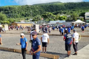 illustration des boullistes en pleine partie