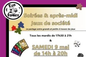 Run game - Soirées et après-midi jeux de société