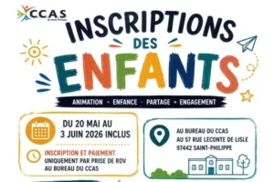 illustration - inscription des enfants au centre aéré