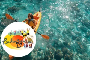 illustration d'une sortie en kayak