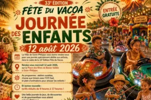 journée des enfants à la fête du vacoa