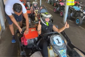 les ludiqsenior font du kart