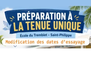 ESSAYAGE DE LA TENUE UNIQUE