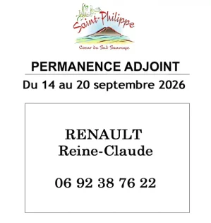 Adjoint de permanence - RENAULT Reine-Claude au 06 92 38 76 22