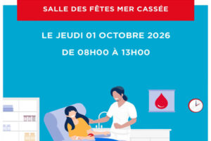 vignette de la journée don du sang du 09 octobre à la salle de la Mer Cassée