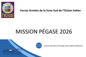 vignette du communiqué FAZOI sur la mission pégase 2026