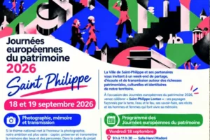 Vignette de la JEP à Saint-Philippe du 18 et 19 septembre
