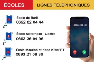 vignette d'illustration - ligne téléphonique des écoles