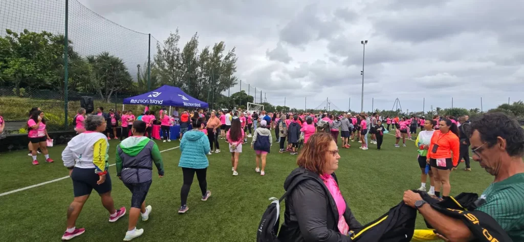 Vue d'ensemble des participantes sur le terrain